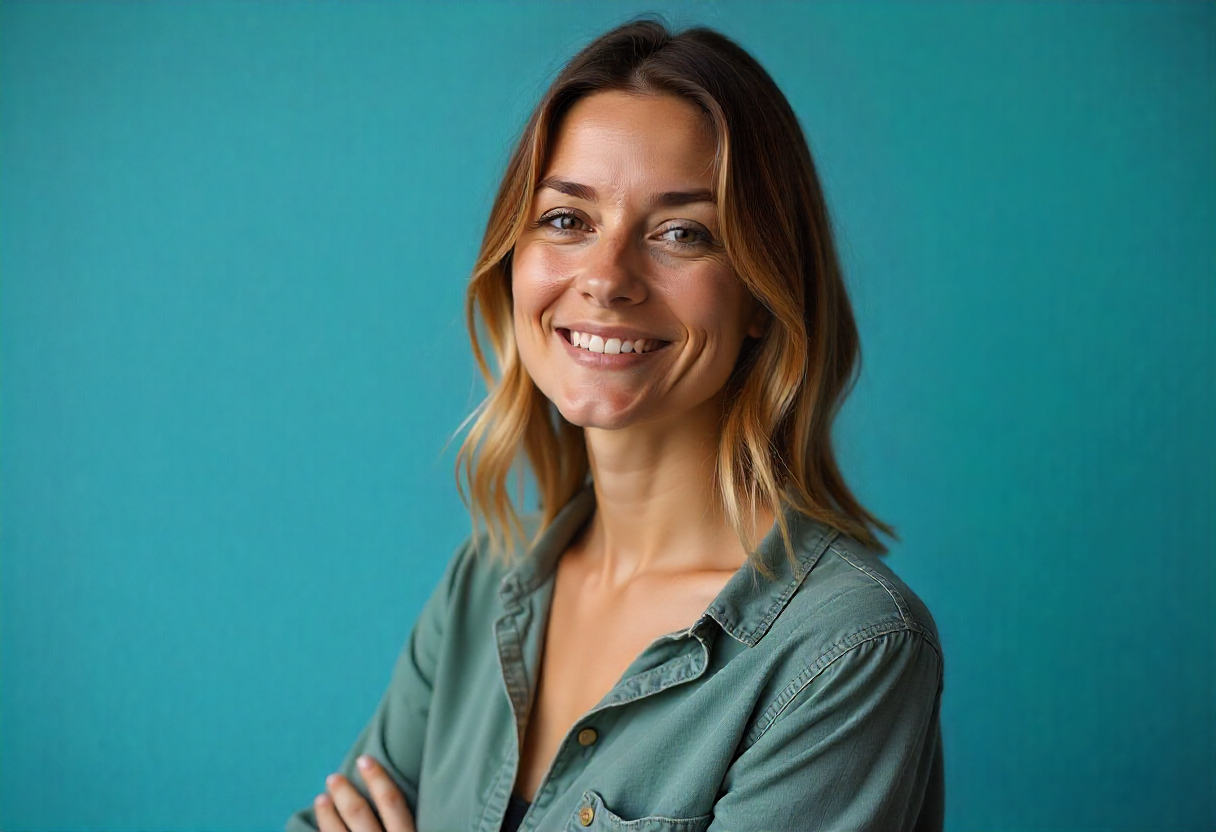 Professional personal branding portrait session capturing authentic personality